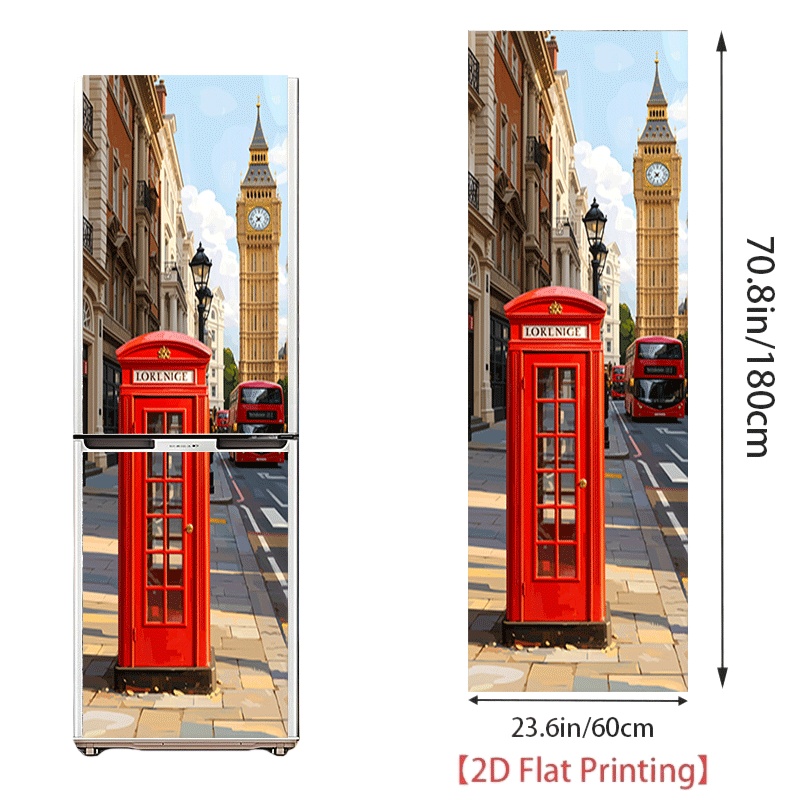 [23.62×70.87 inch] London Stre - Home Decor London avaliação e preço