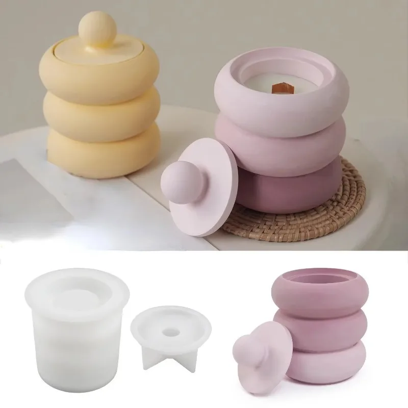 Candle Jar Silicone Molds With - Home Decor Minimalist Style avaliação e preço