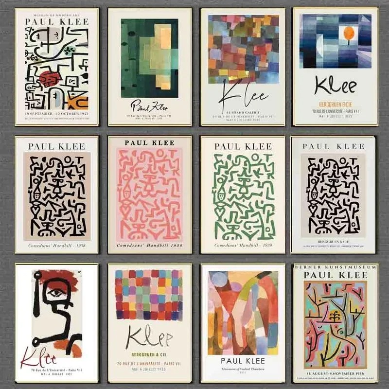 Paul Klee Exhibition Styles Wa - Home Decor Minimalist Style avaliação e preço