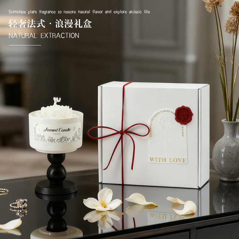 Premium Handmade Ceramic Flora - Scented Candle Set avaliação e preço