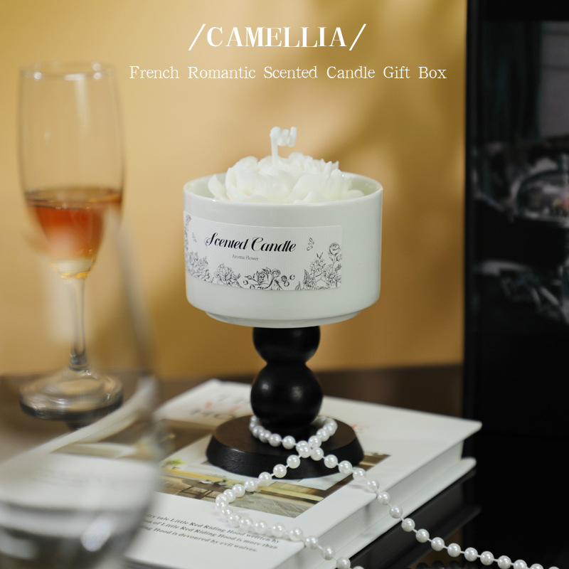 Premium Handmade Ceramic Flora - Scented Candle Set avaliação e preço