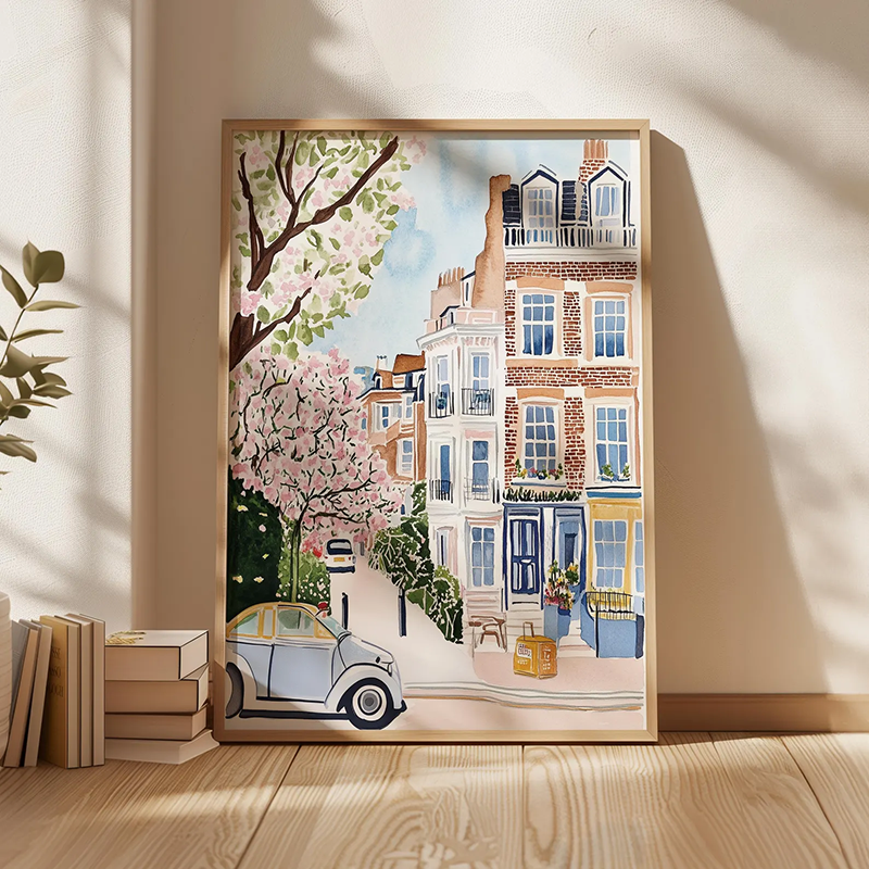 3PCS London Cityscape Poster A - Home Decor London avaliação e preço