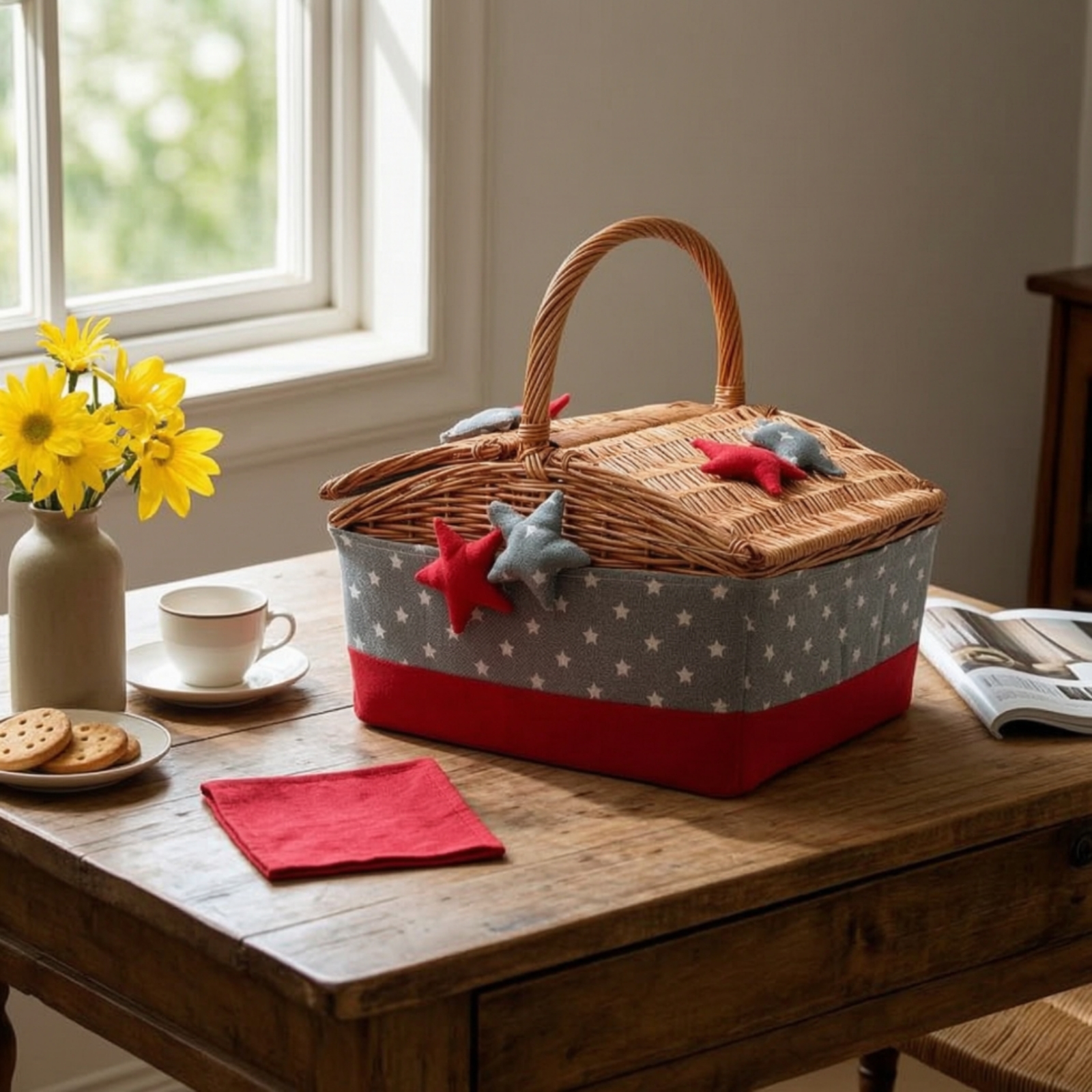 Handwoven Hamper with Handle D - Home Decor Hampers avaliação e preço