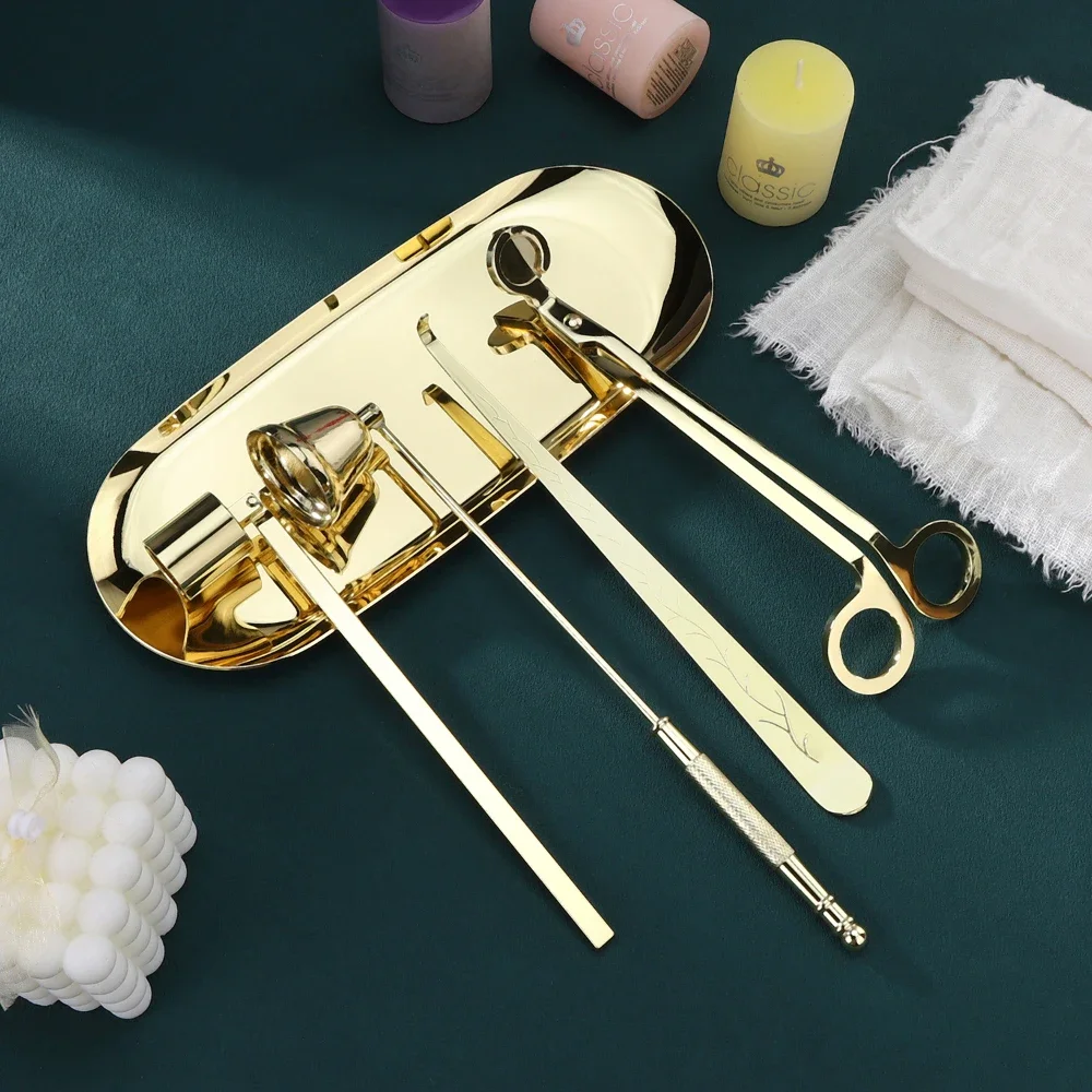 5-1 Candle Care Kit Stainless  - Scented Candle Set avaliação e preço