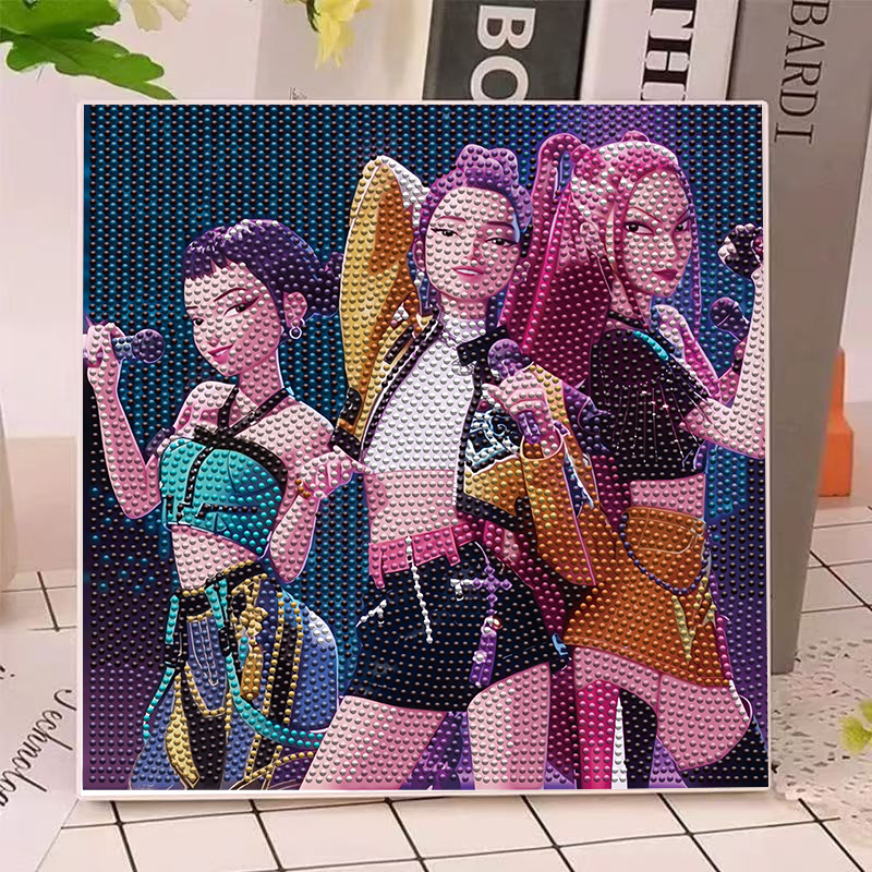 Anime Gilrs Lumi Mila Zoi K-po - Home Decor Furniture avaliação e preço
