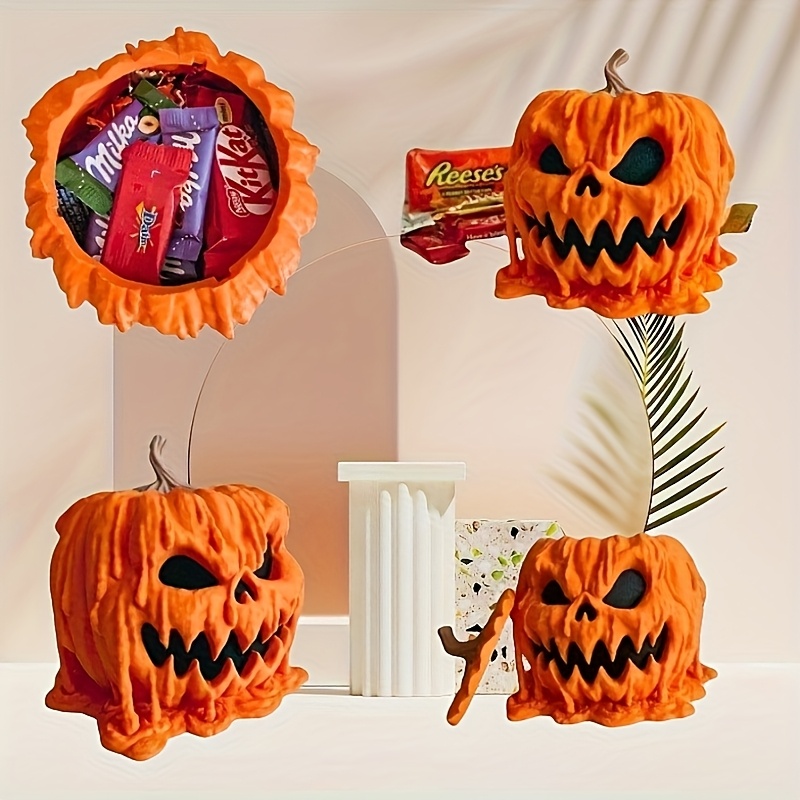 Halloween pumpkin head candy b - Home Decor Minimalist Style avaliação e preço