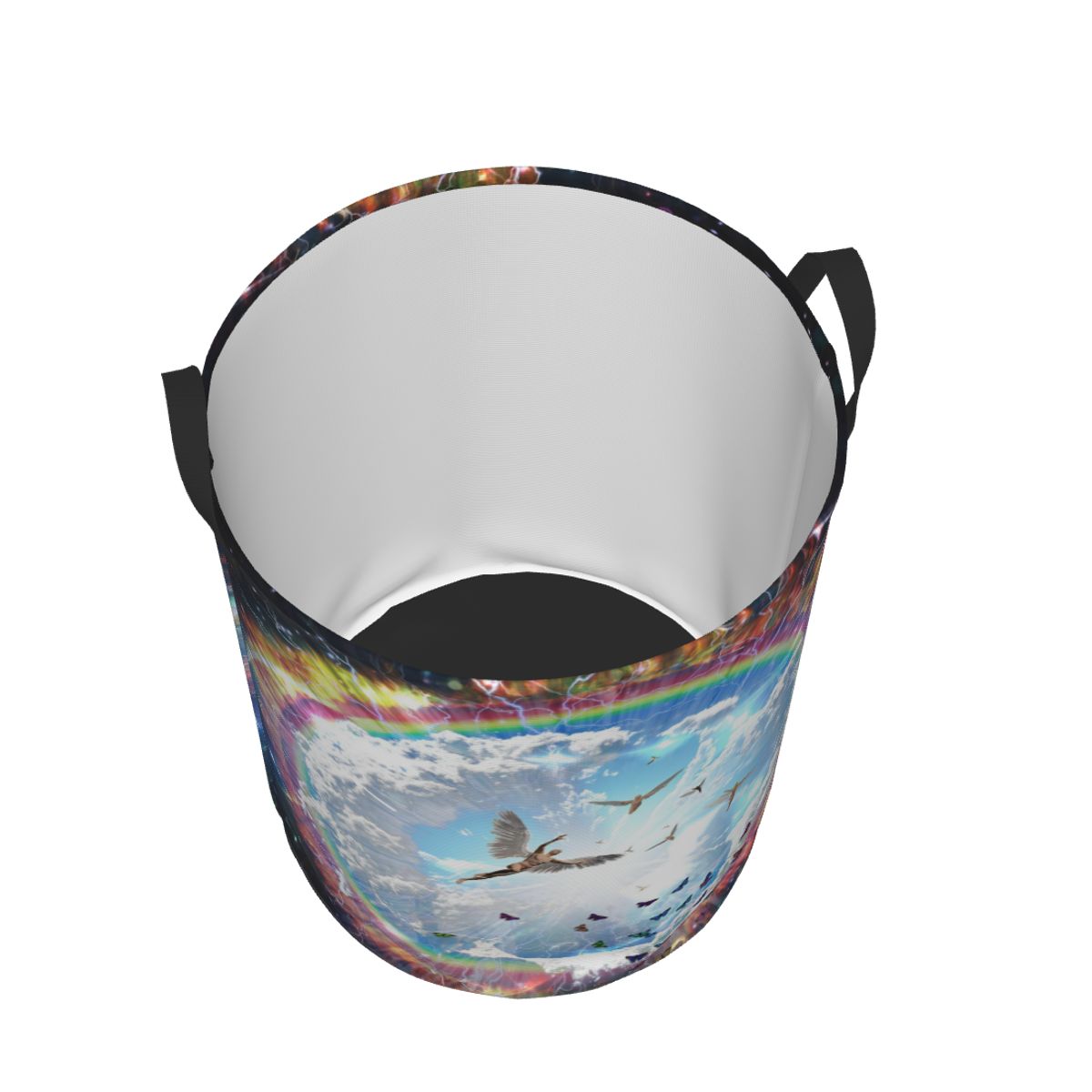 Vivid Galaxy Angels Round Laun - Home Decor Hampers avaliação e preço