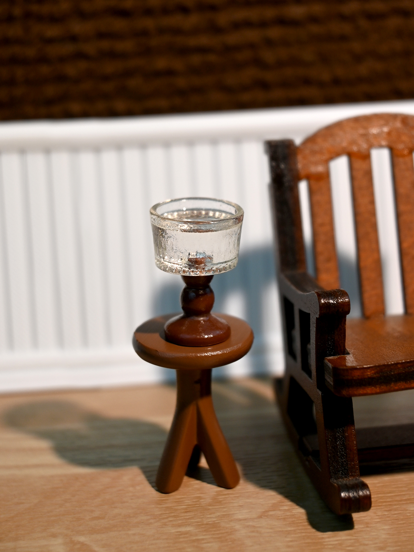 Miniature Rocking Chair, Minia - Home Decor Furniture avaliação e preço