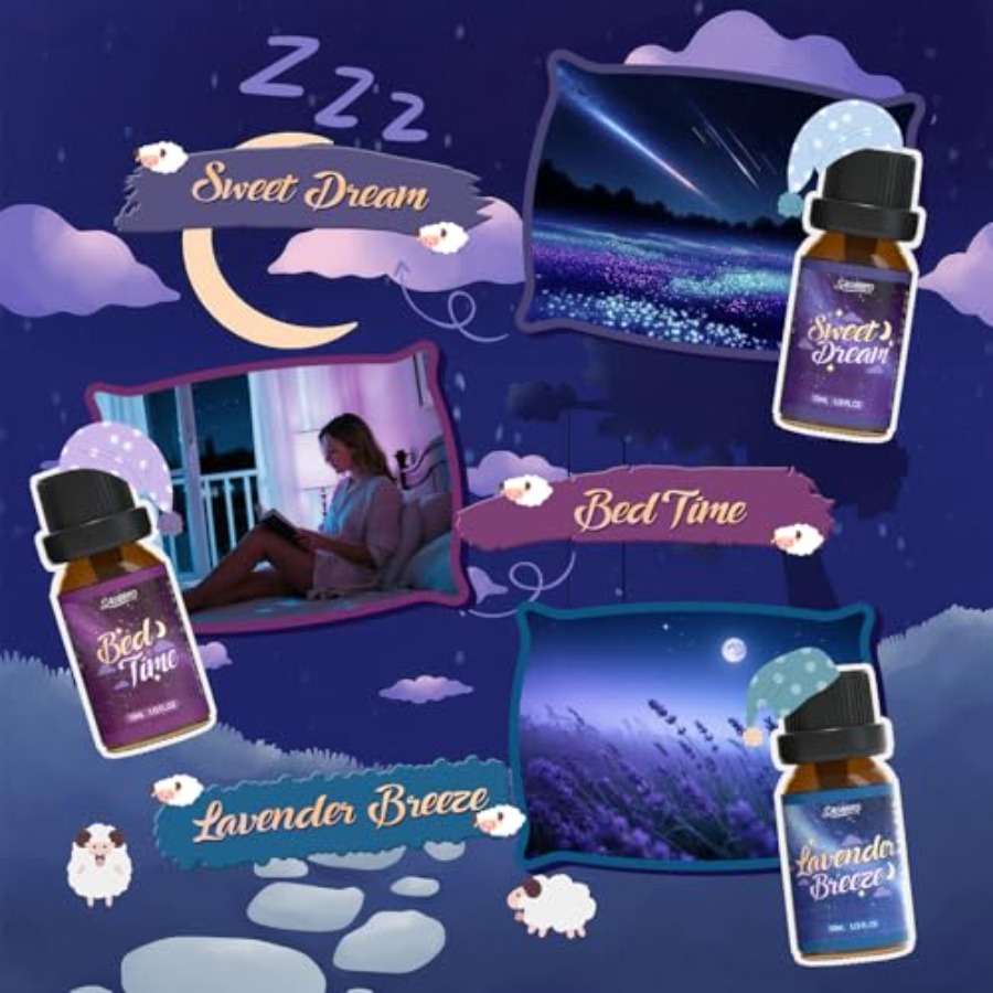 Good Night Fragrance Oils, Pre - Scented Candle Set avaliação e preço