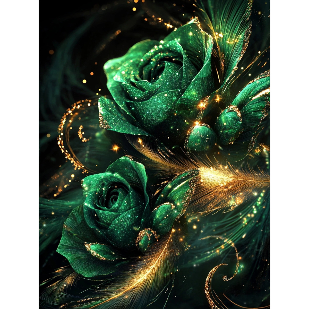 2D flat Elegance Gem Art Paint - Home Decor Hampers avaliação e preço