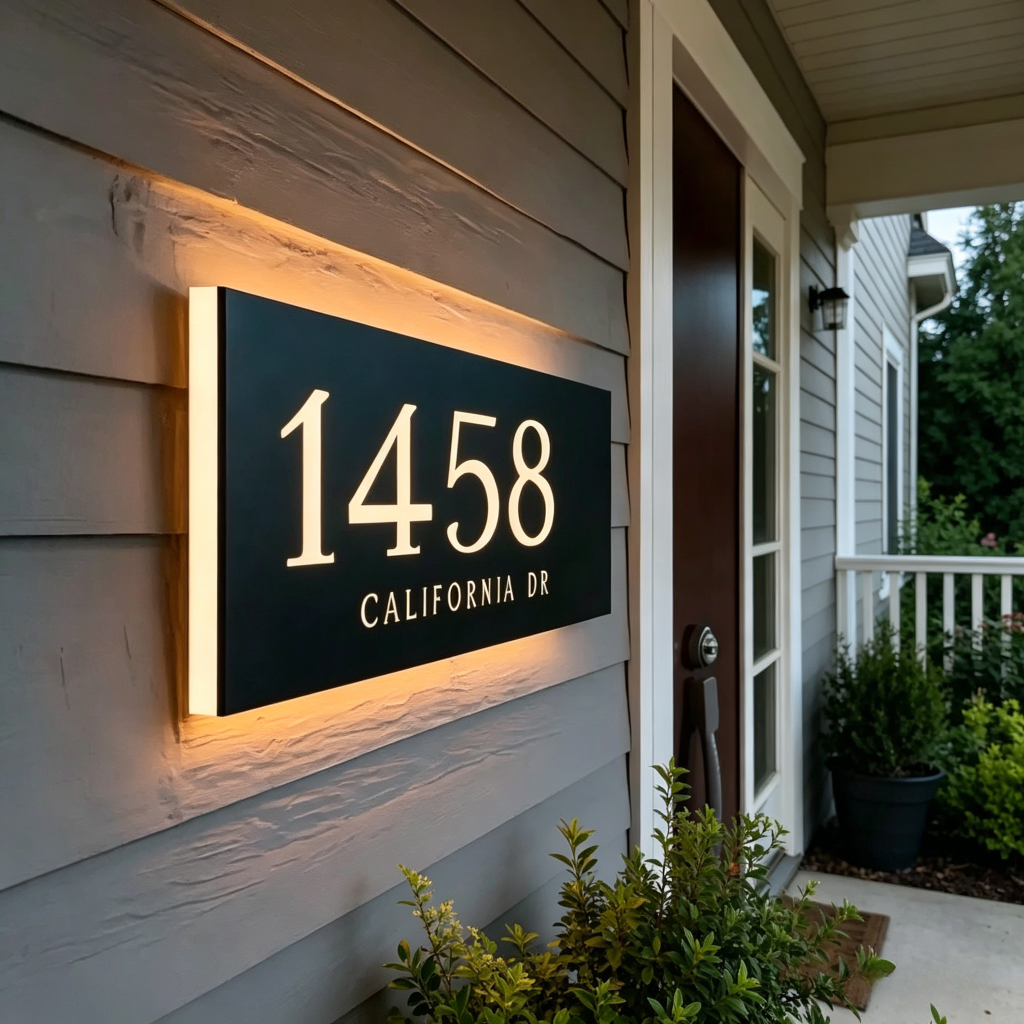 Custom Carved Hollow Out LED A - Home Decor Nearby avaliação e preço
