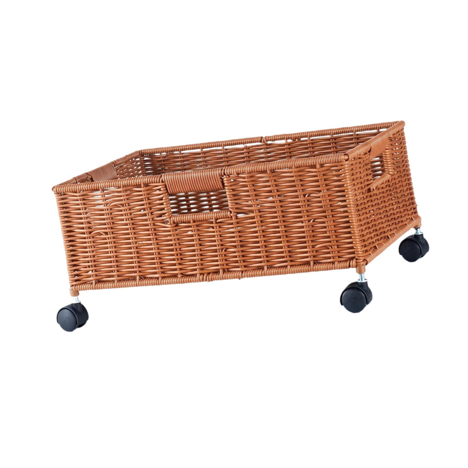 Storage Basket with Wheels Dec - Home Decor Hampers avaliação e preço
