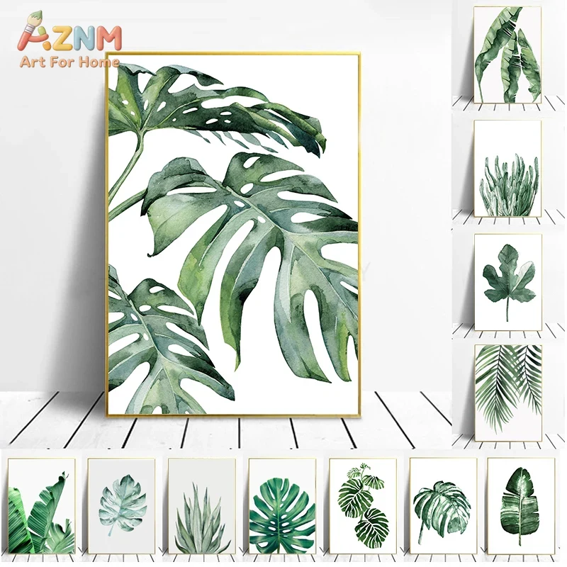 Scandinavian Style Plants Gree - Home Decor Minimalist Style avaliação e preço